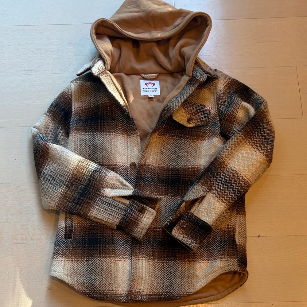 Boys’ Glen Hooded Shirt